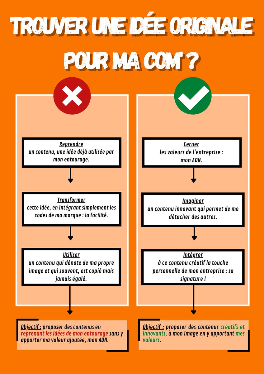 EcoleBonne's tweet photo. 📣 Découvrez les points clés pour trouver des #idées #originales pour votre #communication qui correspondent VRAIMENT à votre #ADN ! 💪🏻

🚀 Réel gain de temps, créer des #contenus uniques aux valeurs de votre entreprise vous sera bien plus bénéfique !

Alors, c'est parti ? 😉 https://t.co/3LVDR0YPD9