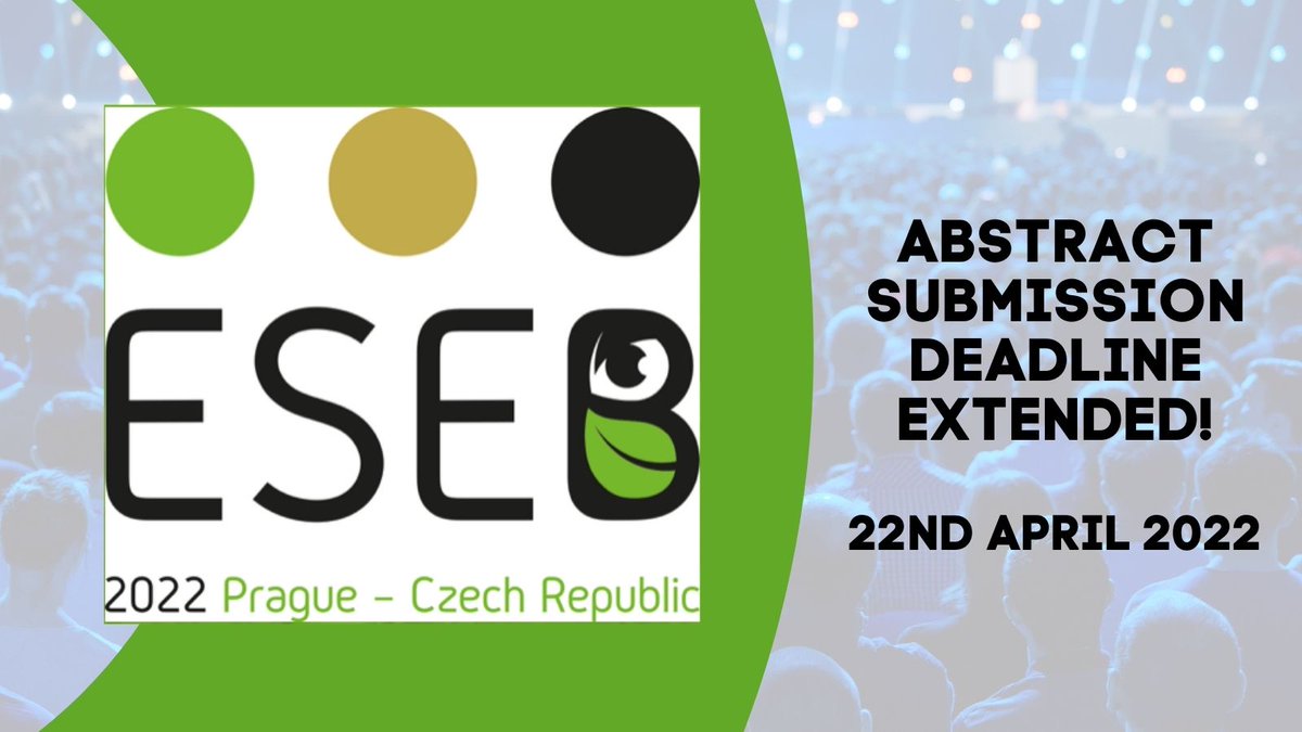 eseb_org's tweet image. Abstract submission closes this Friday - make sure you get yours in!

eseb2022.cz/en/call-for-ab…