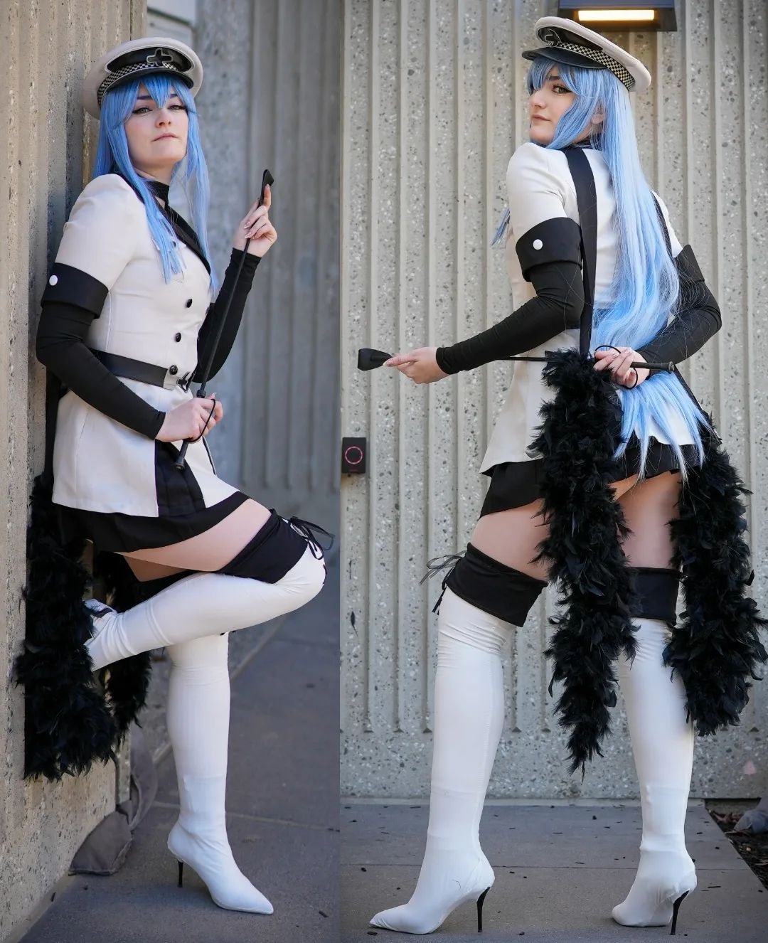 The costume Esdeath in'akame ga kill!