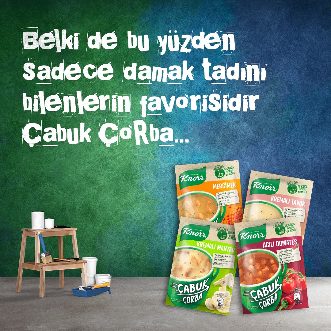 'Çabuk çorbaya asla hayır demem!' diyenlerin ve damak tadını bilenlerin favorisi: Knorr Çabuk Çorba! 😍