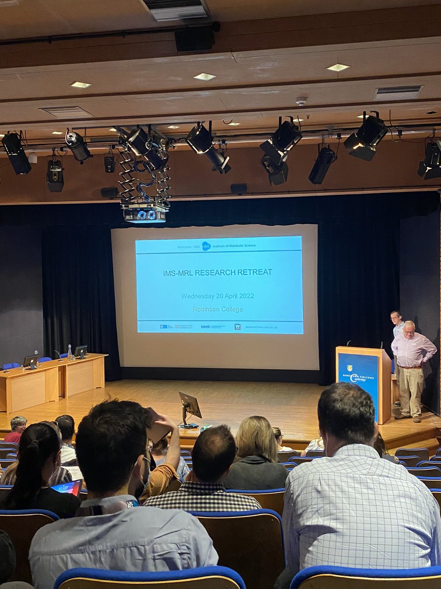 Ready for my first retreat <a href="/IMS_MRL/">Inst Metabolic Science-Metabolic Research Labs</a>!