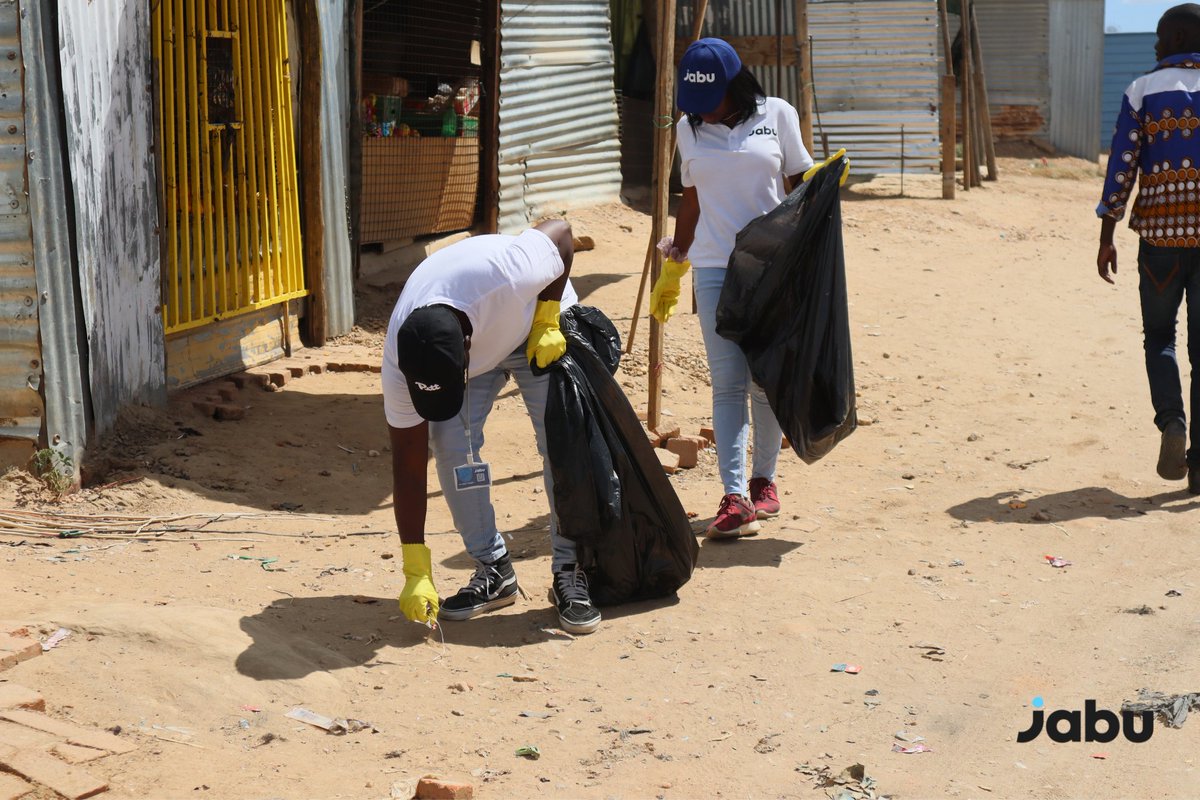 JabuLogistics's tweet photo. Scenes from our Clean-Up Campaign that took place last Thursday at One Nation in Ombili, Windhoek.
The JABU Clean-Up Campaign aims to give back to the communities in which JABU operates in a sustainable manner.
#JABU #WeDeliverGoodLuck #JABUCleanUpCampaign #Windhoek #Namibia https://t.co/CgPYY2lCG9