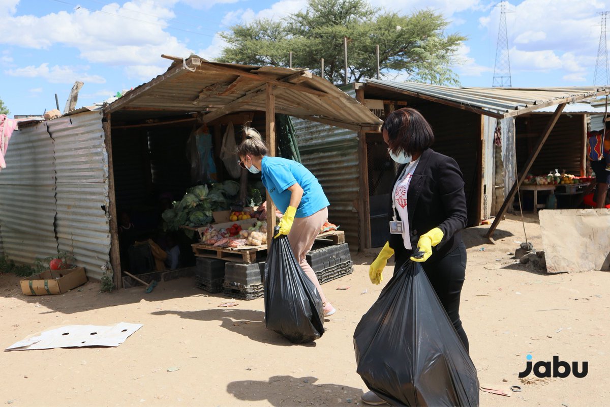 JabuLogistics's tweet photo. Scenes from our Clean-Up Campaign that took place last Thursday at One Nation in Ombili, Windhoek.
The JABU Clean-Up Campaign aims to give back to the communities in which JABU operates in a sustainable manner.
#JABU #WeDeliverGoodLuck #JABUCleanUpCampaign #Windhoek #Namibia https://t.co/CgPYY2lCG9