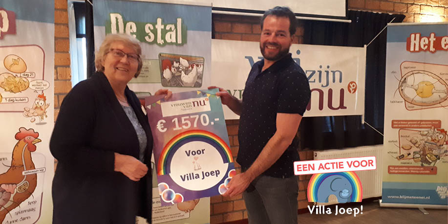 Onlangs nam onze vrijwilliger Jeroen Schippers een cheque van € 1.570 in ontvangst van de Handwerkgroep van de Vrouwen Van Nu #Odoorn. Deze mooie donatie wordt uiteraard volledig besteed aan onderzoek naar #neuroblastoom. 🙏❤️