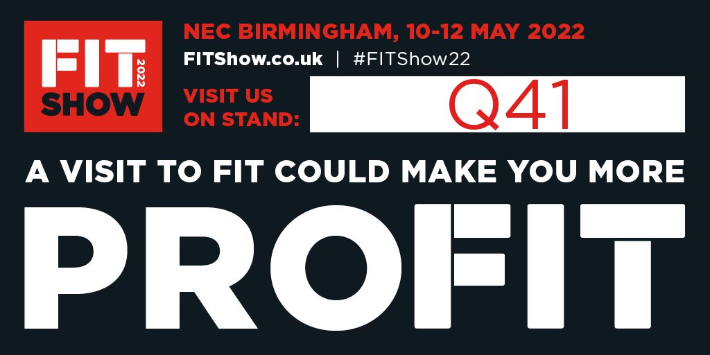 emmegiuk's tweet photo. 📣Did someone say profit? Come and see us on Stand Q41 and learn how investing in the right machines could make your business more profitable #FITShow22
Register for free here and beat the queues: https://t.co/Wqzx6Oieuu https://t.co/0rhGCXjJTt