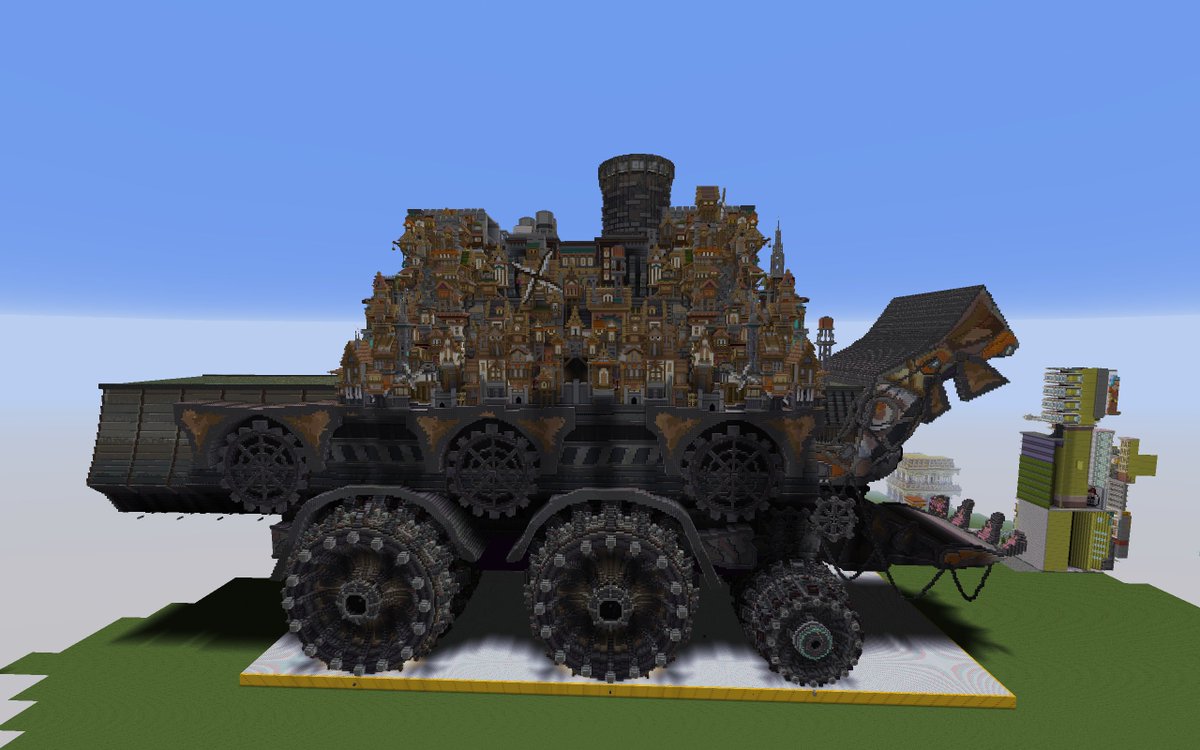 Build a steampunk truck over coffee, with my friends Shroooomies and Williamchrst 🥤