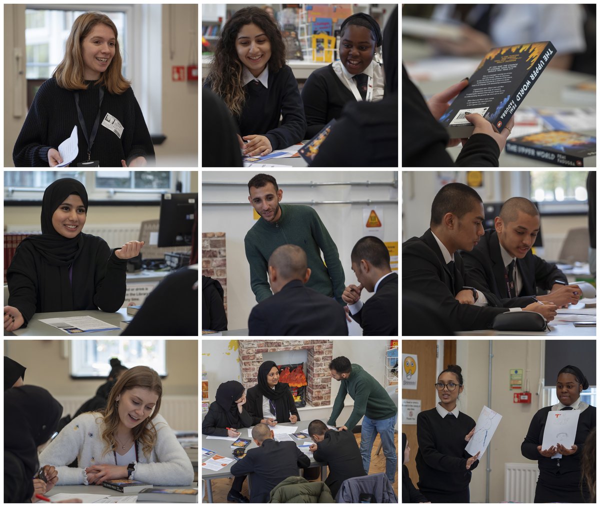 BarkingAbbeySch's tweet photo. As part of our partnership with Penguin Random House, staff from Penguin delivered a fantastic workshop focused on publishing and careers to our year 12 English Literature students. 
Read the full story here: https://t.co/51XExQMsqm

@PenguinUKBooks @penguinrandom https://t.co/rbtaHLEs4o