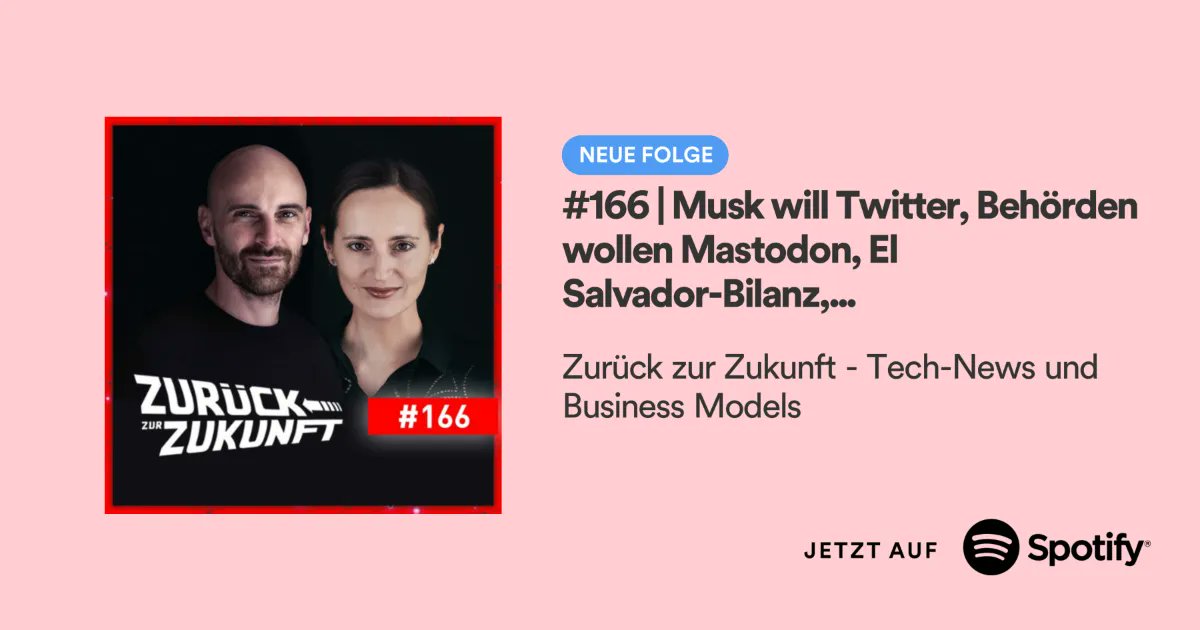 Zurück zur Zukunft Podcast: Tech News & Biz Models tweet media