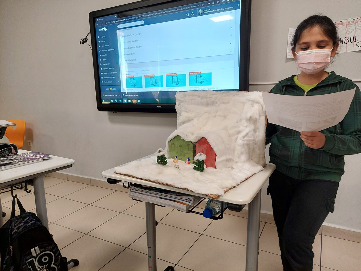 Bu hafta 5.sınıflarımızda Doğal Afetler konusunu proje ödevi yapan öğrencimiz Çığ maketi ile çok güzel bir ders işlenmesine katkıda bulundu. <a href="/EnisEryaman/">Enis Eryaman</a> <a href="/cigdemkarakas16/">Çiğdem Karakaş</a> <a href="/ilkay04cakir/">İlkay Çakır</a> <a href="/ZalogluFetiye/">fetiye zaloğlu</a> <a href="/DogaOkullari/">Doğa Koleji</a>