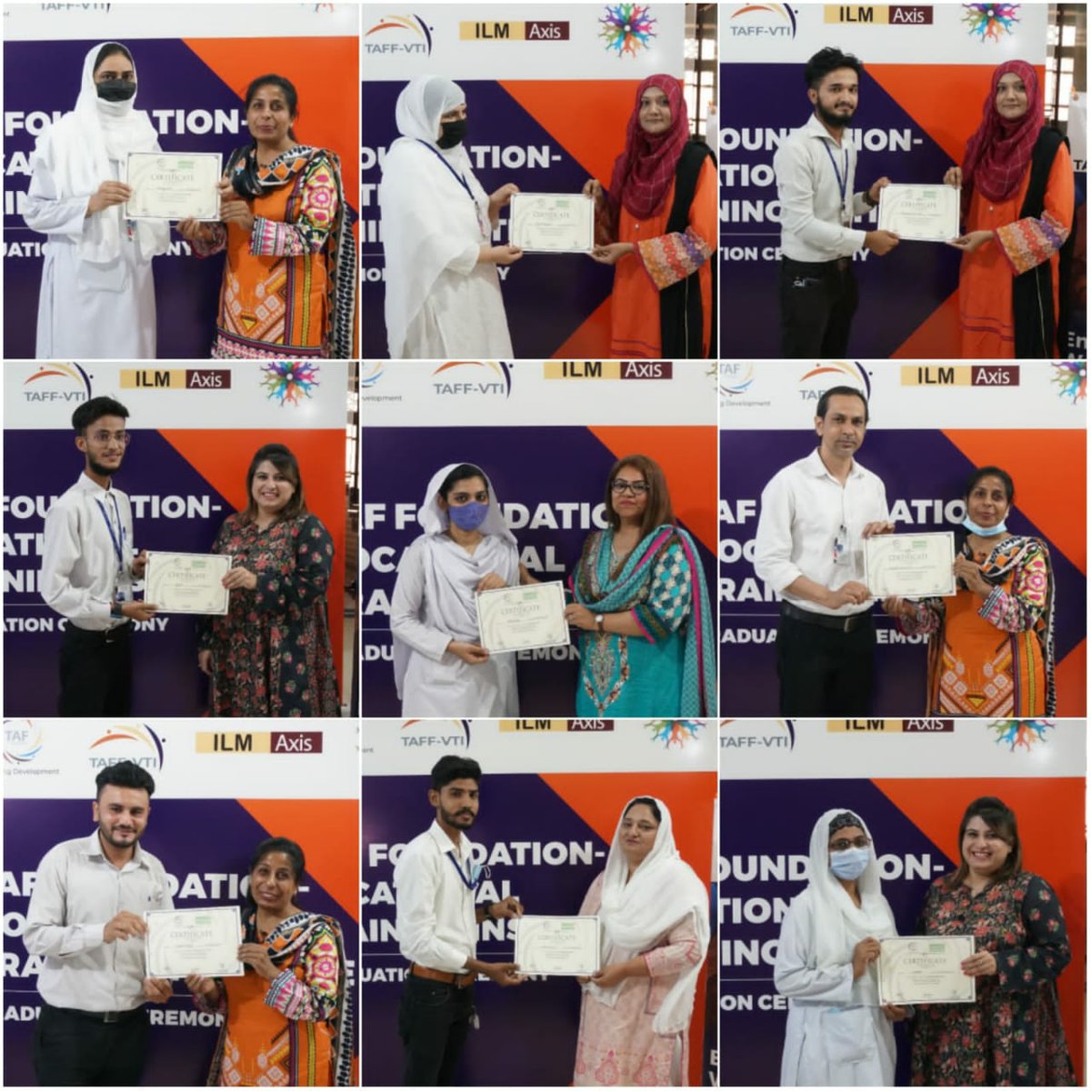 TAFFoundation1's tweet photo. The closing ceremony for the #Caregiving Assistant Course offered under the partnership of TAF Foundation &amp; Foundation For Youth Employment Pakistan (Generation) was held on April 19th, 2022.
The trainees were excited to start their professional journey. https://t.co/TniDhdGBFU