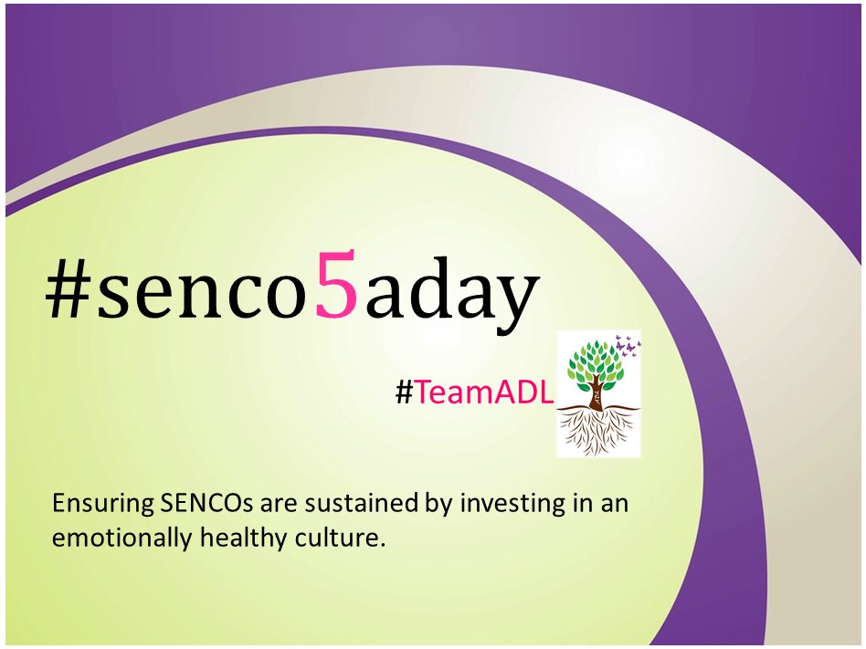 SENCOcoach's tweet photo. This month's #senco5aday is out and its all about utilising the power of #research by @jennypurplemoon

https://t.co/z7YkHBkW5K

#TeamADL You know we know SEND Leadership https://t.co/3ELeCShzJi