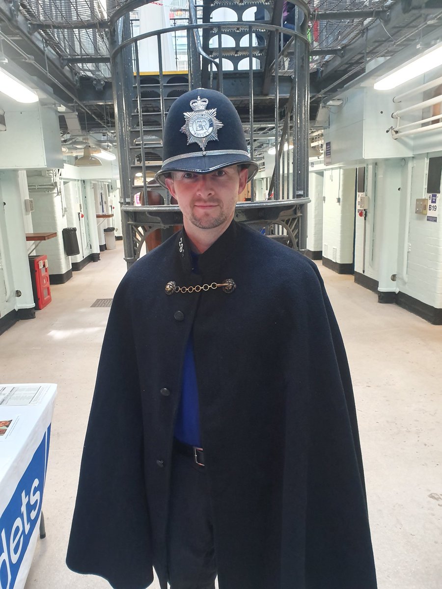 YardleyWMP's tweet photo. @WMPHistory gives you a chance to try on various items, that Police officers have used over the years ,some of which date back a long way. #whythelongface #awalkthroughtime https://t.co/yL0eCQ65mv