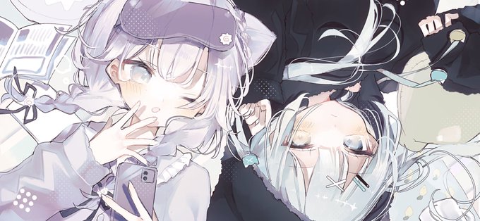 「;o hairclip」 illustration images(Latest)