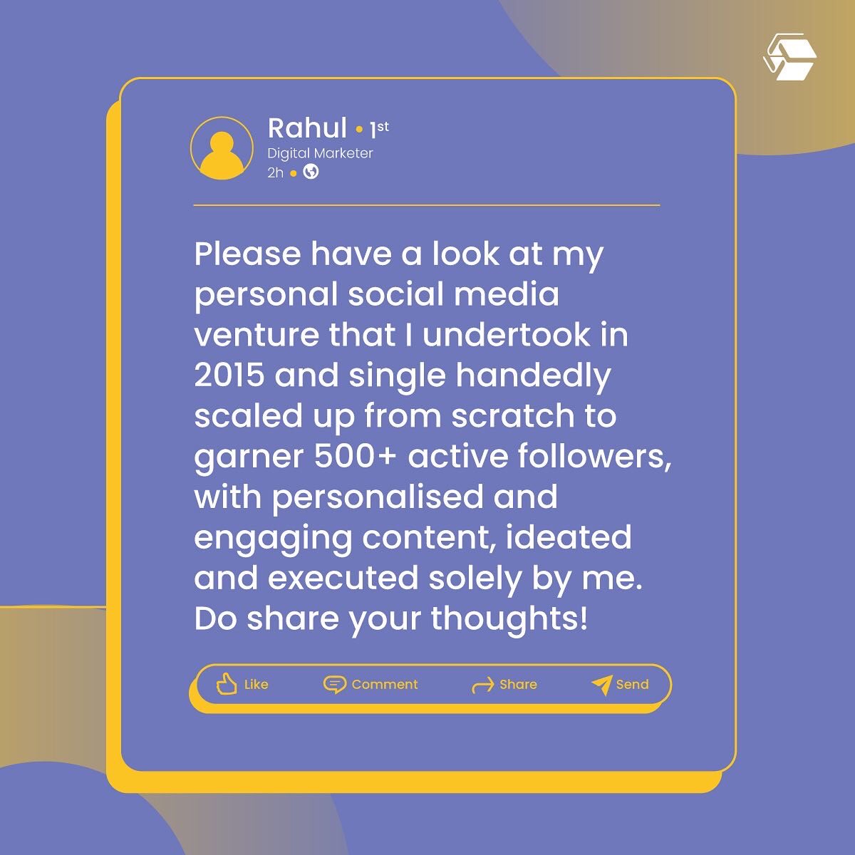 upgradcampus's tweet image. Don&apos;t you wish your degree covered this? Just sayin&apos;, great presentation can&apos;t turn basic skills into advanced ones. So why not learn actual professional skills with upGrad Campus? You can show them off wherever you want!

#upGradCampus
#informationalpost