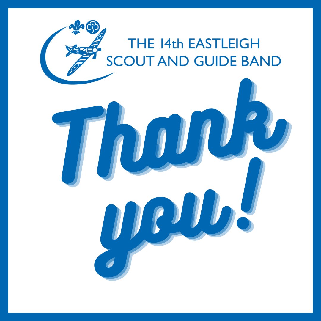 14thSpitfires's tweet photo. Today is #VolunteerRecognitionDay, and we’d like to say a huge thank you to all of our amazing volunteers! 

#ThankYou #Volunteer #Volunteering #Scouts #Guides #Scouting #Guiding #14thSpitfires #Music #ScoutBand #GuideBand #ScoutAndGuideBand https://t.co/2VlAwbbz6m