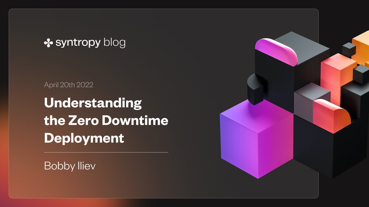 In this week's #SyntropyBlog article, learn why it is important to have zero downtime deployments, how to implement them in your application, and the potential risks and benefits of implementing them.

blog.syntropynet.com/post/understan…