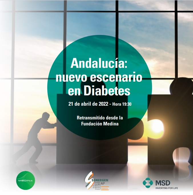 SEMERGENAndaluz's tweet photo. 📢Mañana, 21 de abril a las 19:30 h. tendrá lugar la reunión virtual �� organizada por SEMERGEN Andalucía bajo el lema: 
"Andalucía: nuevo escenario en Diabetes". 

¡No te la pierdas! 💪

👁‍🗨Visualiza la presentación en este vídeo:
👇
https://t.co/VwnuSfEOh4

#diabetes @SEMERGENap https://t.co/X8tqDCS6Z2