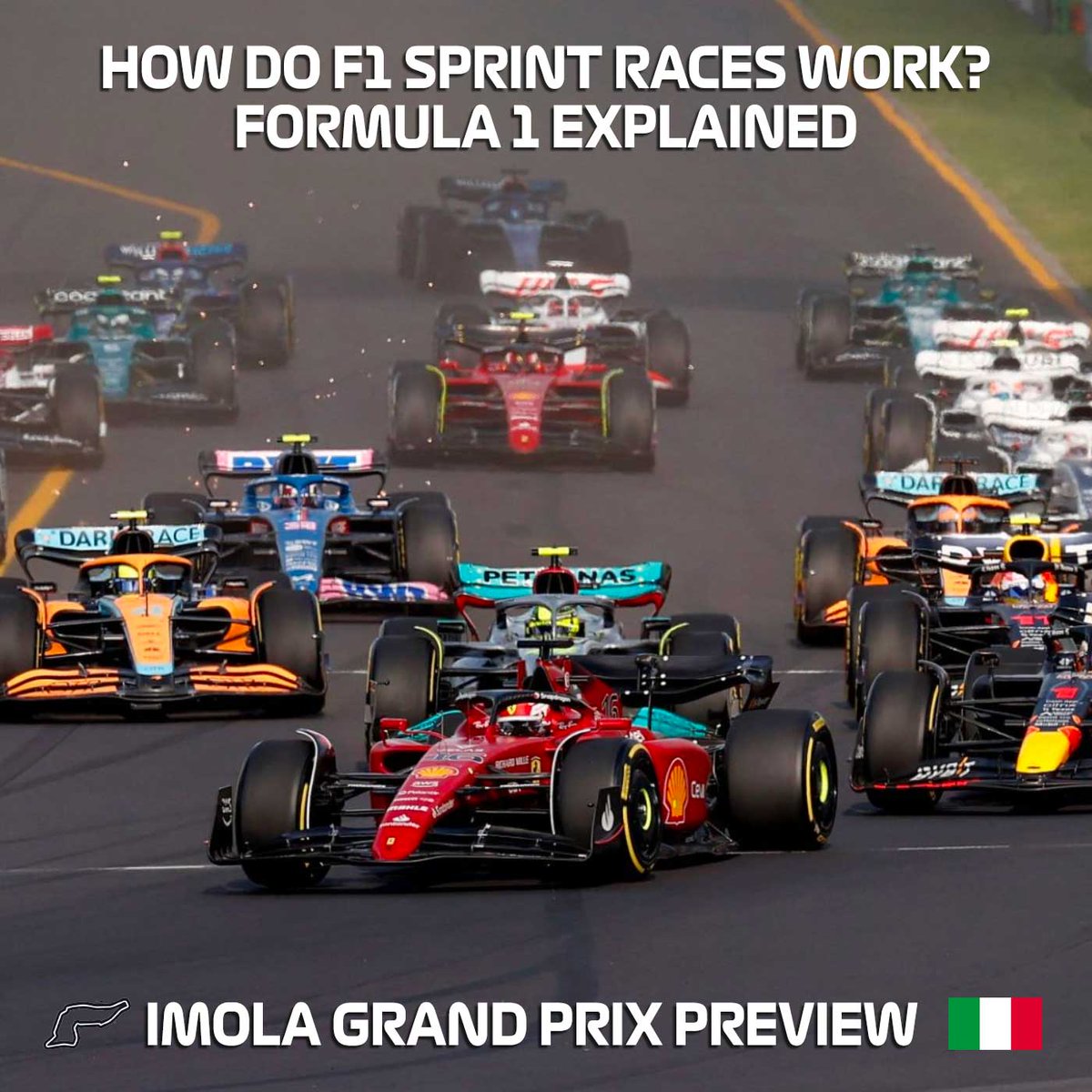 ExhaustNotesFM's tweet image. On our latest podcast episode we dive into how #Formula1 sprint races work, what to watch for this weekend, and of course, our predictions for the race.

Search Exhaust Notes on your favorite podcast platform or stream episodes on the web at exhaustnotes.fm
#f1 #f1podcast