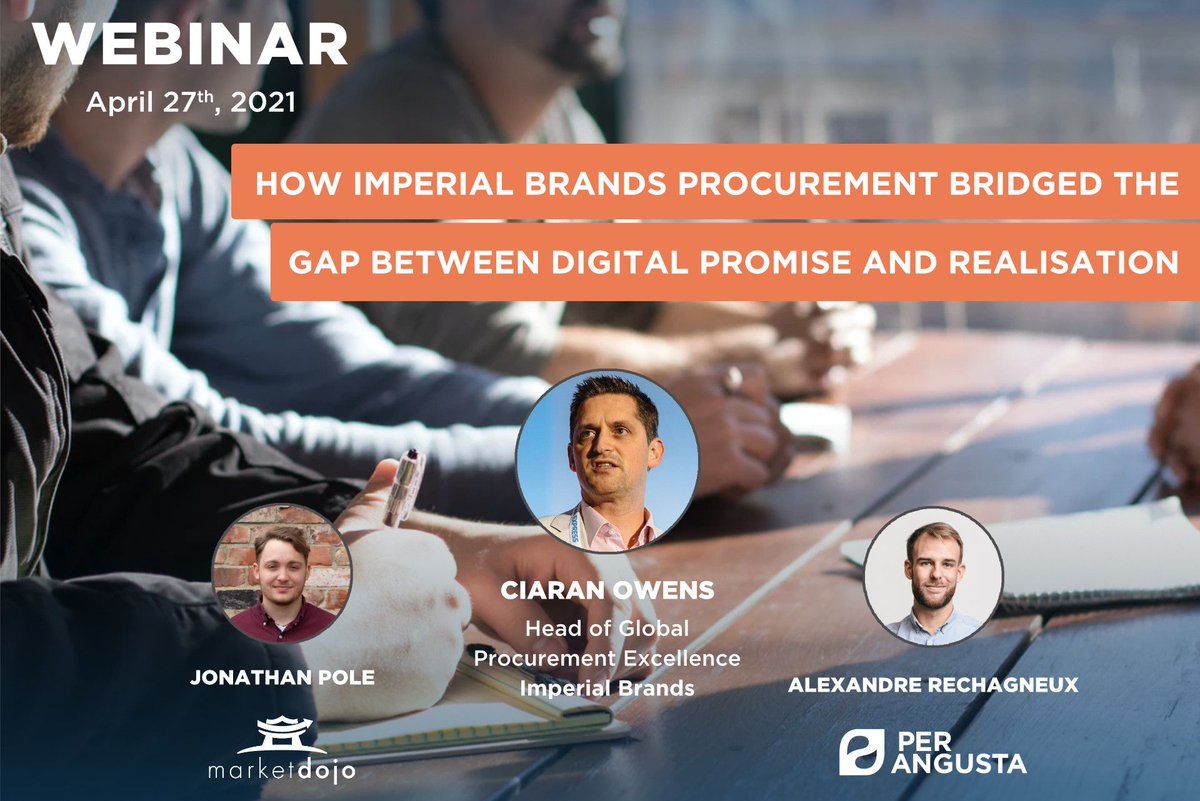 Do you want to learn how to bridge the gap between digital promise and realisation? 🚀

Access this webinar to hear about <a href="/ImperialBrands/">Imperial Brands PLC</a>' Head of Global Procurement Excellence, Ciaran Owens.

Replay here 👉 per-angusta.com/en/blog/imperi…
