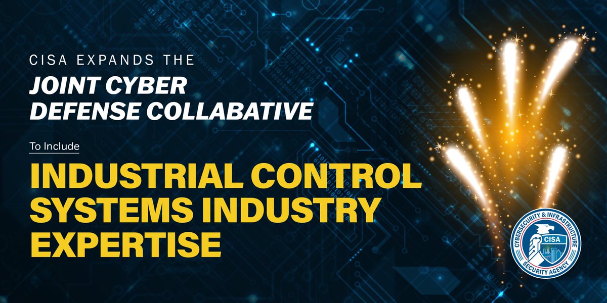 🛡Excited to announce our expanded JC⚡️DC at #S4x22 today! We’re bringing in #ICS industry expertise to help us tackle cyber threats to the systems that control and operate the critical infrastructure we rely on every day. #CreateTheFuture