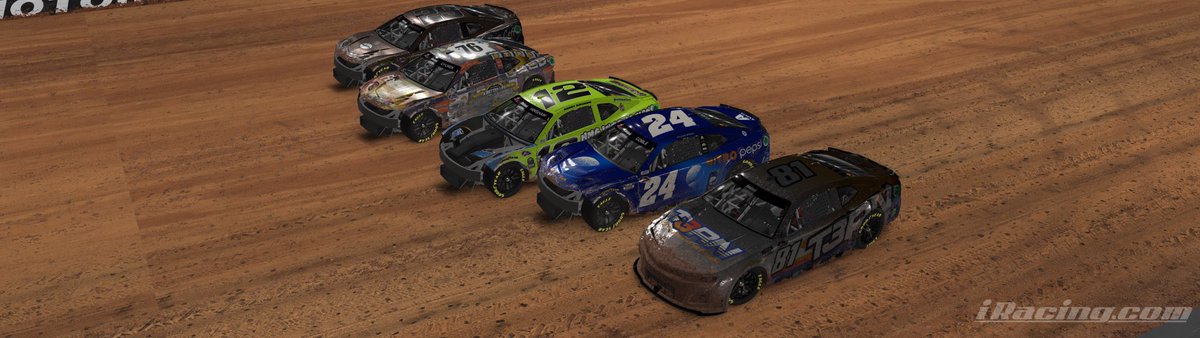 P5 on the dirt! Solid night for the team!

<a href="/RoastedGems/">Roasted Gems Coffee</a> | @HMG_Innovations | <a href="/SBRacingNetwork/">Southern Broadcast Racing Network</a> | <a href="/iRacePodcast/">iRace Podcast</a> | <a href="/GFamFreeFit3/">GF3</a> 

Congrats to <a href="/Boinana4/">Jay Gimbel</a> on the W!
7th @TShafer_TTV 
8th @NicholasGoble6 
10th <a href="/hendrickfan243/">Ryan Gyurek</a> 

#RHR #LM 💪
