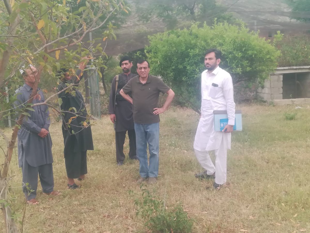 FEWDKPGovt's tweet photo. Conservator Wildlife Central Circle visited Shewa Karambar Breeding Center and inspected facility for its repair and maintenance. He directed DFO to initiate developing #firelines in Karambar habitat immediately.
#KPForest
#Wildfire https://t.co/FaXZe9Ndxh