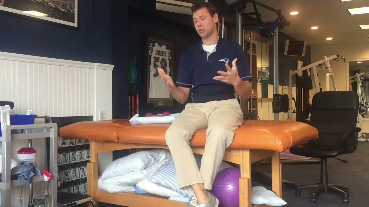 OrthoCore's tweet photo. Today's video demonstrates the internal rotation using a dumbbell. As you will see, Ian's technique is all about comfort while lying on your back. 
https://t.co/ytKlUxXMFv https://t.co/Oia27sgXbw