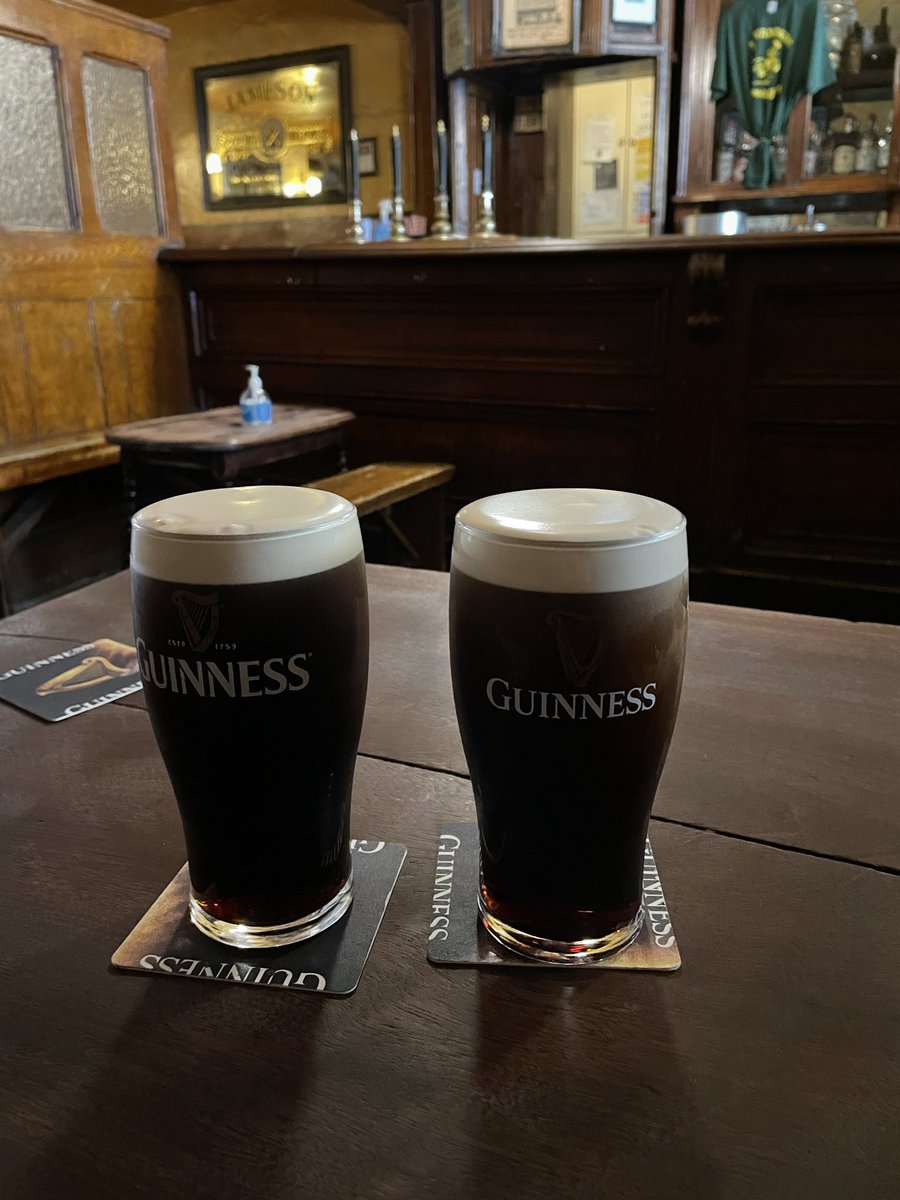 DavyW14's tweet image. Finally found out for myself why John Kavanagh’s is rated so highly by so many for a pint of the black stuff. Hands down the nicest pint I’ve ever had. Quite simply a taste sensation. 
@GuinnessGuru @GuinnessAdvisor @guinness @gravediggers