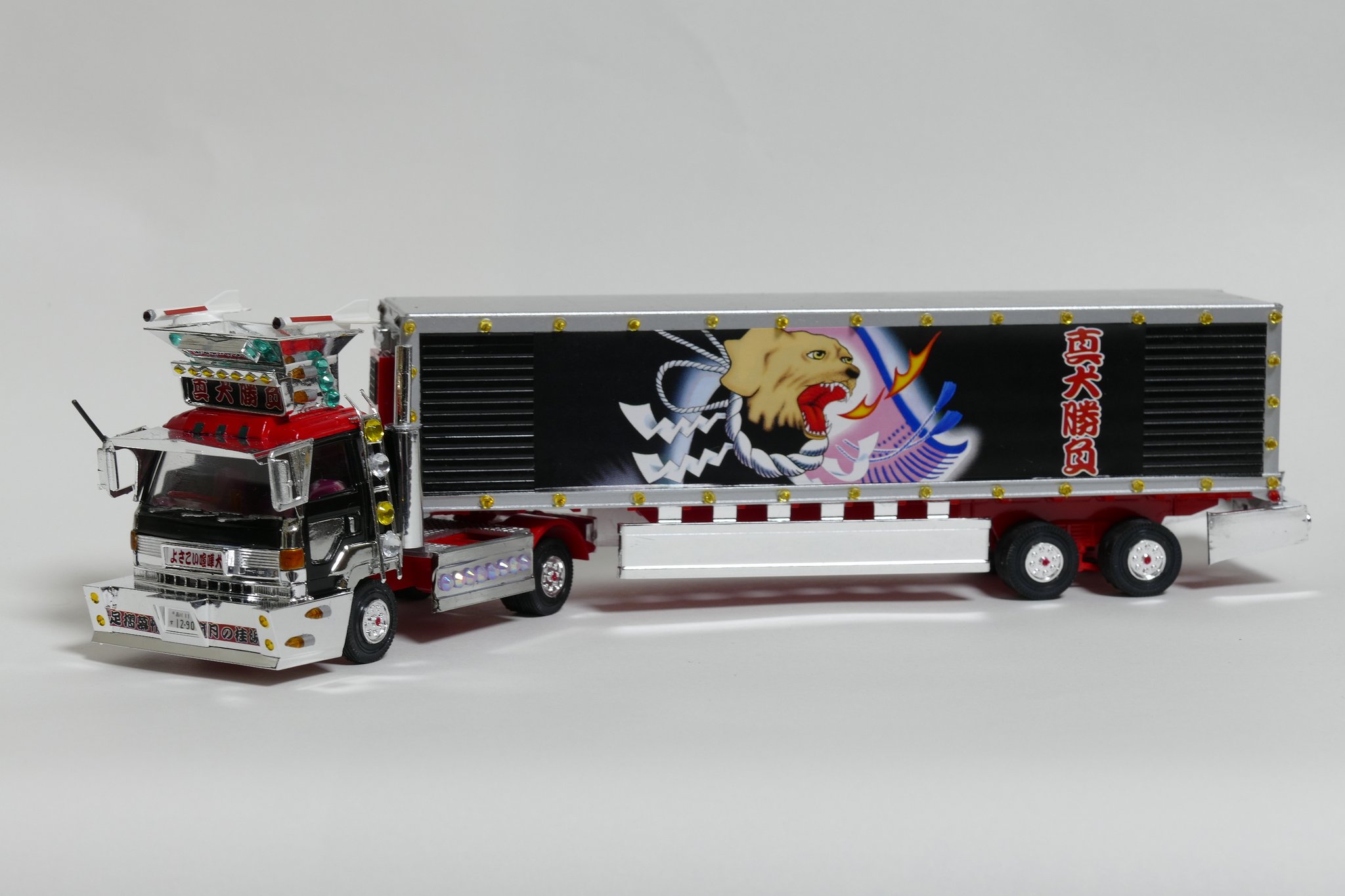 雪之丞 ミニデコトラ アオシマ 雪之丞 ミニデコトラ アオシマ 1/32 虎鐵｜株式会社 青島文化教材社