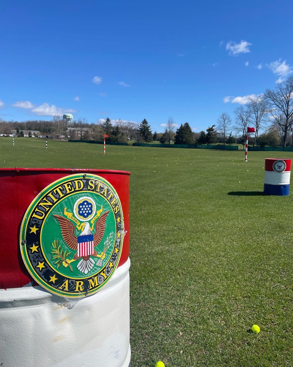 New short game targets have been installed at the Inspiration Golf Range. From 60-90 yards and displaying each military branch with a patriotic color scheme - Everyone on the range will know when you make contact with one of these!

#golf #drivingrange #military #veteran