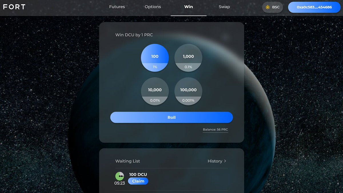 👀Probability Coin: Winning Live

🎯1PRC Win 100 $DCU (40$)

bscscan.com/tx/0xe84619b46…

Come and join our airdrop bot: t.me/FORTProbabilit…

Everyone will get 1 PRC for free!!!

#DeFi #BSC