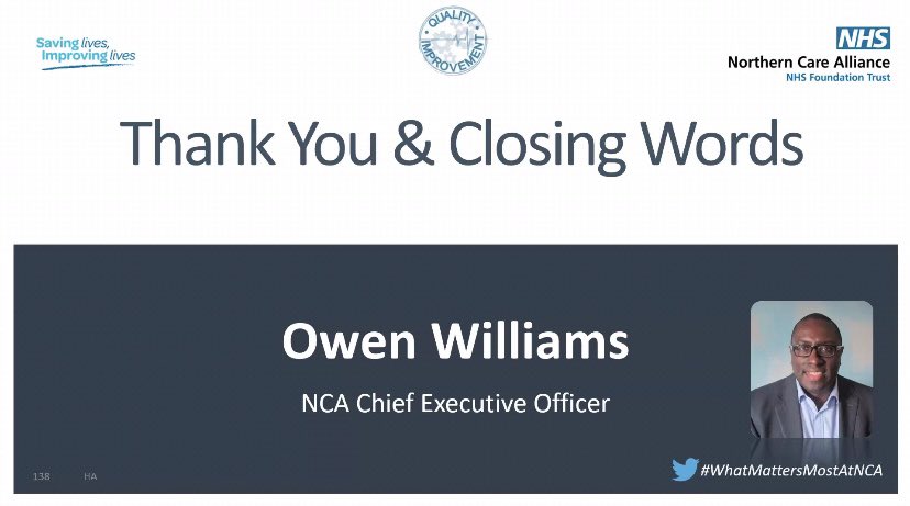 That’s a wrap! Thank you to Owen for our closing statements &amp; thank yous to everyone who has been a part of today &amp; the collaborative as a whole 😊. Also, a massive shoutout to Ian Moston, for incredible commitment, support &amp; energy always 💯👏🏻