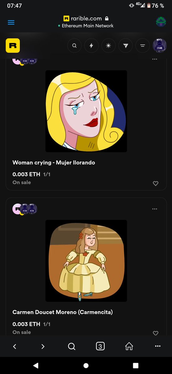 rarible.com/token/0xc91544…

 #nsfwtwt
  #NFTs
 #nfteshaghfathi
 #NFTGiveaway
 #NFTCommunity
  #NFTdrops
  #Ethereum
  #ETH
 #NFTGame
 #APECOIN
  #NFTCollection
 #NFTProject
 #nftart