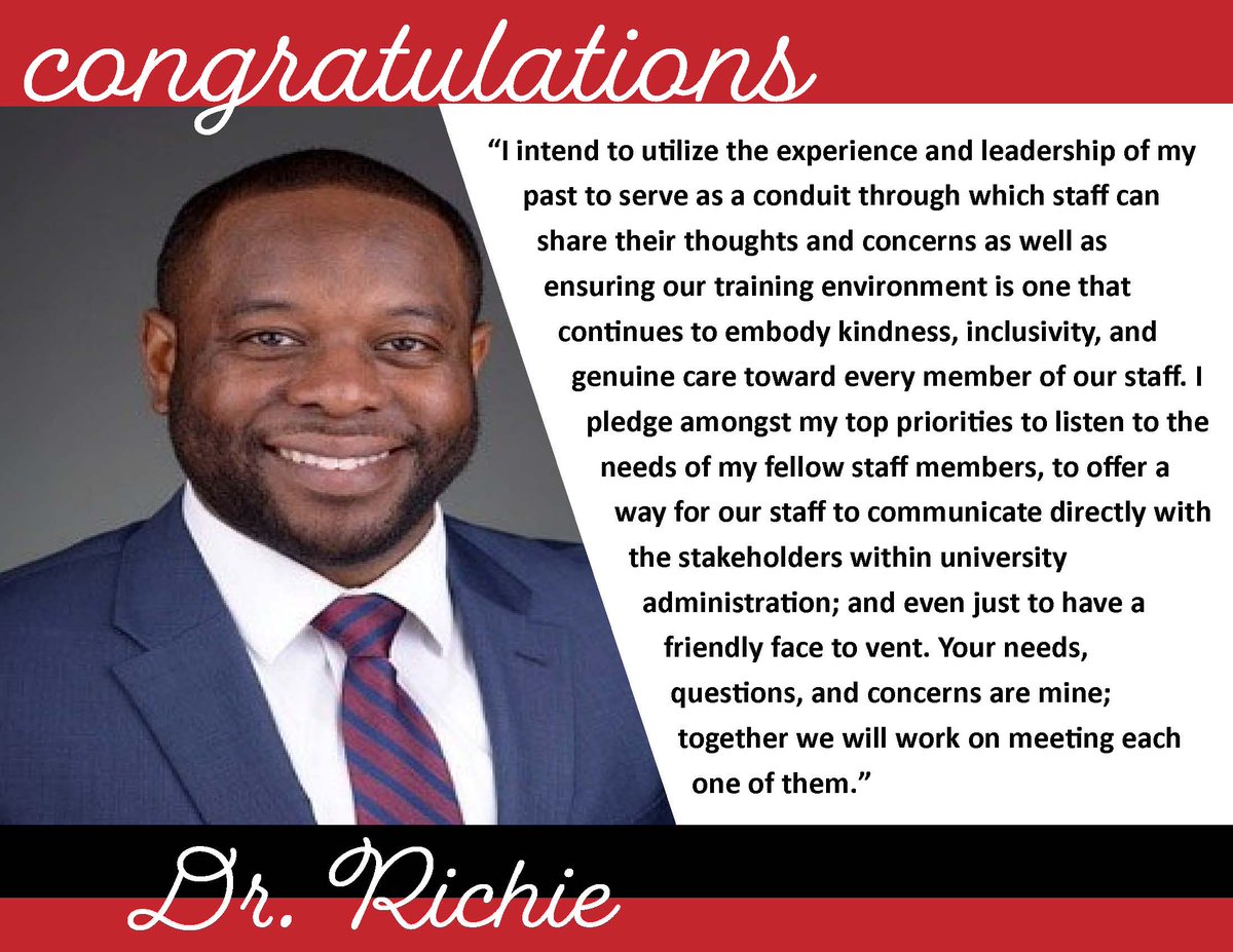 Congrats to our newly elected House Staff Council President for the '22-23 academic year Jamaal Richie of Family Medicine! He recently participated in a Men's Health Forum in West Louisville and has accepted a position at the new UofL Health Urgent Care Facility on Virginia Ave.