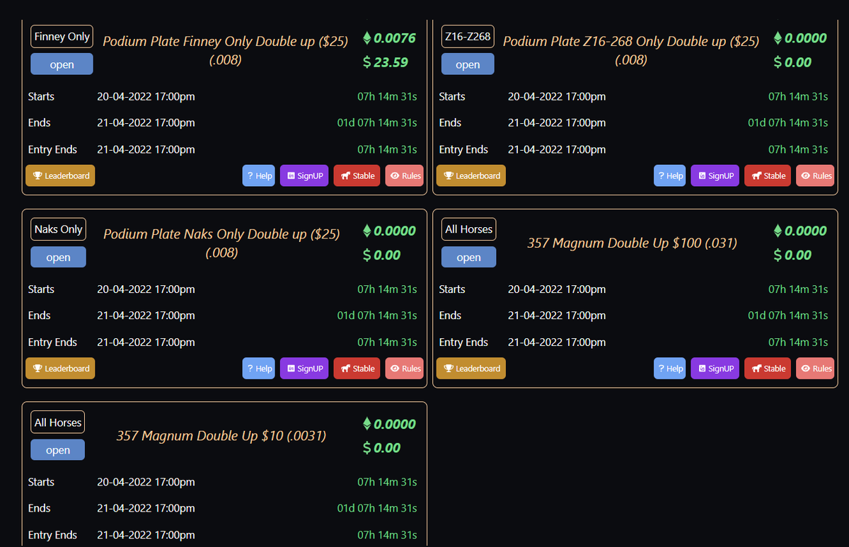 New Tourneys are up for today
please retweet and share on discord

we want more players!

zed-tourney.vercel.app