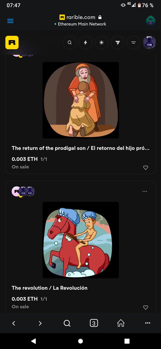 rarible.com/token/0xc91544…

rarible.com/token/0xc91544…

 #nsfwtwt
  #NFTs
 #nfteshaghfathi
 #NFTGiveaway
 #NFTCommunity
  #NFTdrops
  #Ethereum
  #ETH
 #NFTGame
 #APECOIN
  #NFTCollection
 #NFTProject
 #nftart