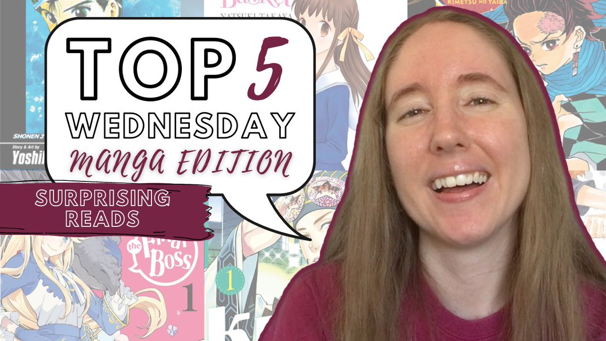 laura_a_grace's tweet photo. Had some surprises this morning (aka my car needed to be towed to the shop 🙃), but here we are FINALLY get my #newvideo up!
I guess it goes perfectly with our #Top5Wednesday topic of surprising reads! LOL!
https://t.co/lsdkOjMd5k https://t.co/jMmwvn1oeR