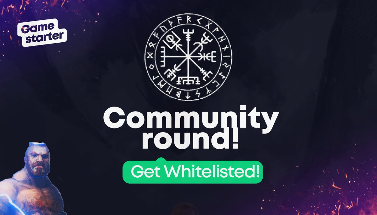 gamestarter's tweet photo. 🎉Win a whitelist spot in @PolyGodIO 🏆

Complete the tasks to win 1 of 200 whitelist spots in the upcoming Polygod #INO on Gamestarter!

Enter HERE 👉 https://t.co/Mf8Iyxu9Ri https://t.co/jSLI1O45vQ