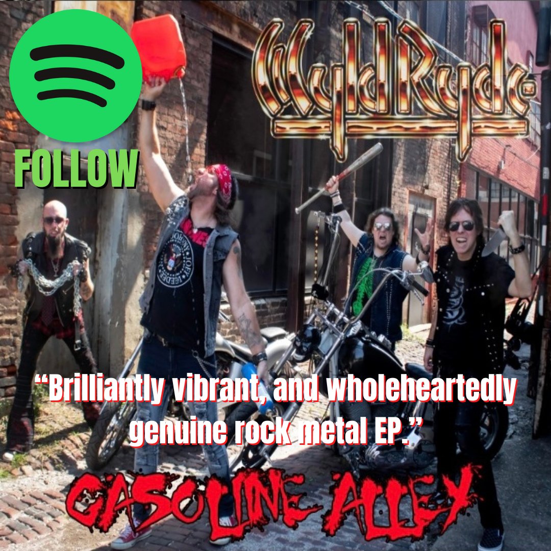 Gasoline Alley by WYLD RYDE is described as “Genuine Rock Metal”! Listen to the EP and Follow the band on Spotify! &gt;&gt; open.spotify.com/artist/55BdoAR…

#hardrock #heavymetal #gasolinealley #newmusic #wyldryde #spotify