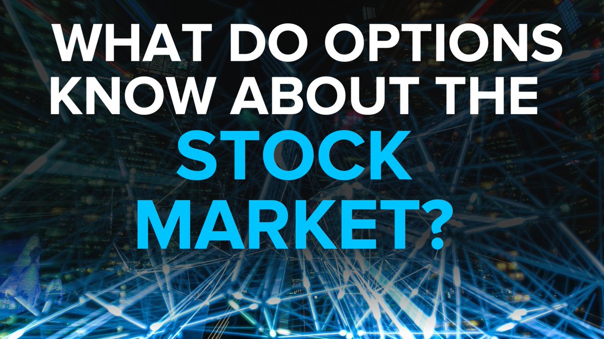 1/ What does the options market say about the stock market?

Despite the negative sentiment and risks, investors don't seem to put their money where their mouth is.

Due to little demand, hedges are screening cheap, and vol sellers are coming back.

Here's what I'm looking at 👇