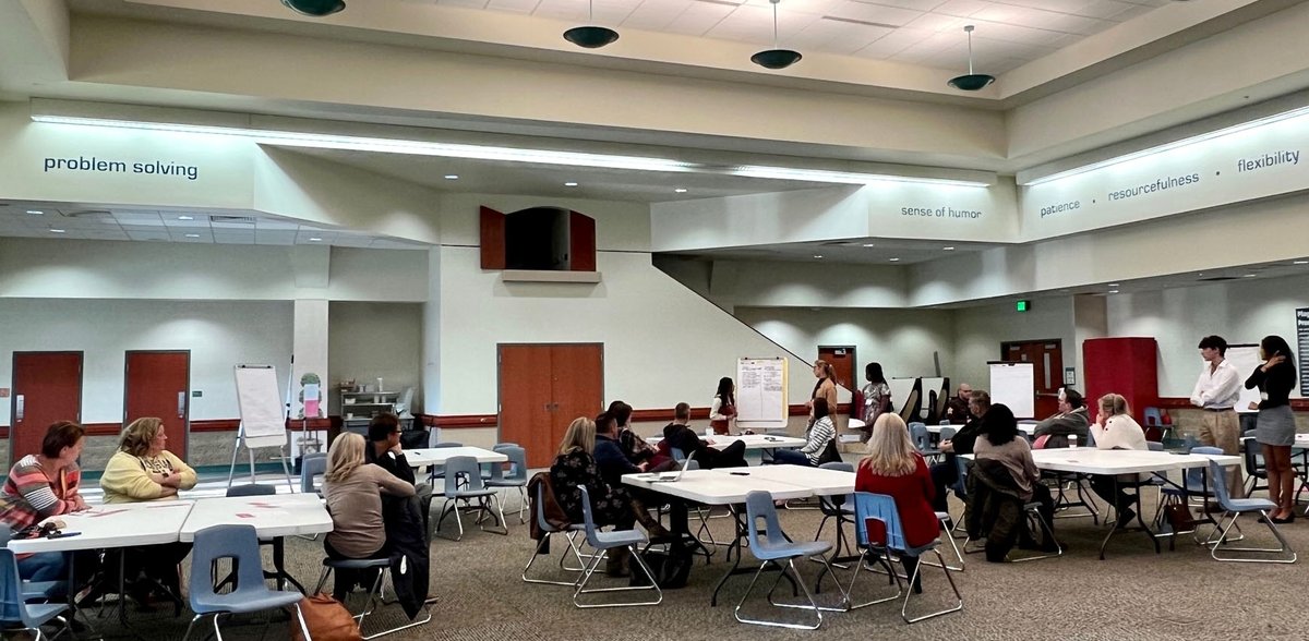 sacsk12tweets's tweet photo. We enjoyed last night's Listening/Visioning Tour stop #2 @CEScoyotes . Today, we invite you to be a part of the community conversation at Woodside Middle School beginning at 2:45-4:45 p.m. #SACSPride https://t.co/5FJlVjJLPj