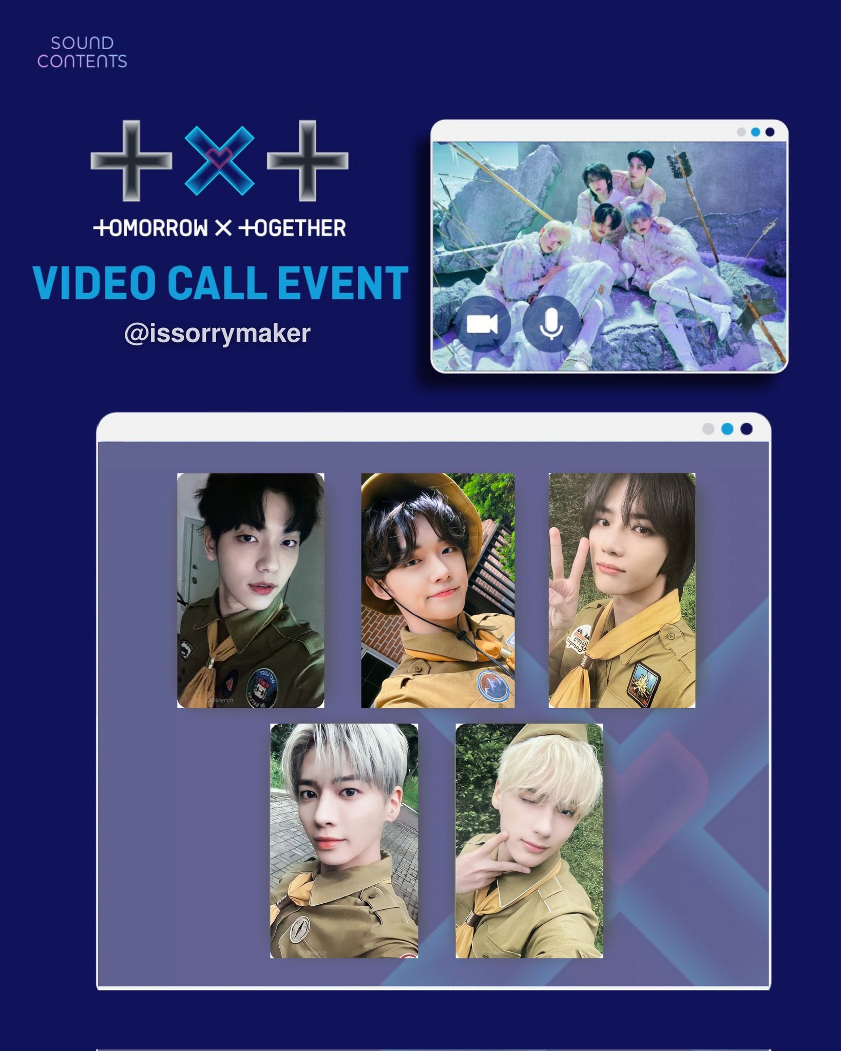 TXT Soobin Photocard FREEZE Lazada Limited Tradingcard PC