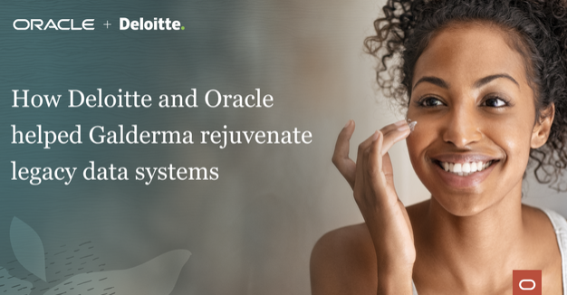 Oracle_DE's tweet photo. Die #Beauty-Produkte von @galderma vejüngen den Teint. Nun wurden sogar ihre #Datensysteme verjüngt. ✨ Bei der Expansion in neue #Geschäftsbereiche holte sich das Unternehmen nämlich Hilfe von #Oracle und @Deloitte
Hier geht‘s zur ganzen Story: https://t.co/Z0BIWmC8dr https://t.co/P0smzLV4JN