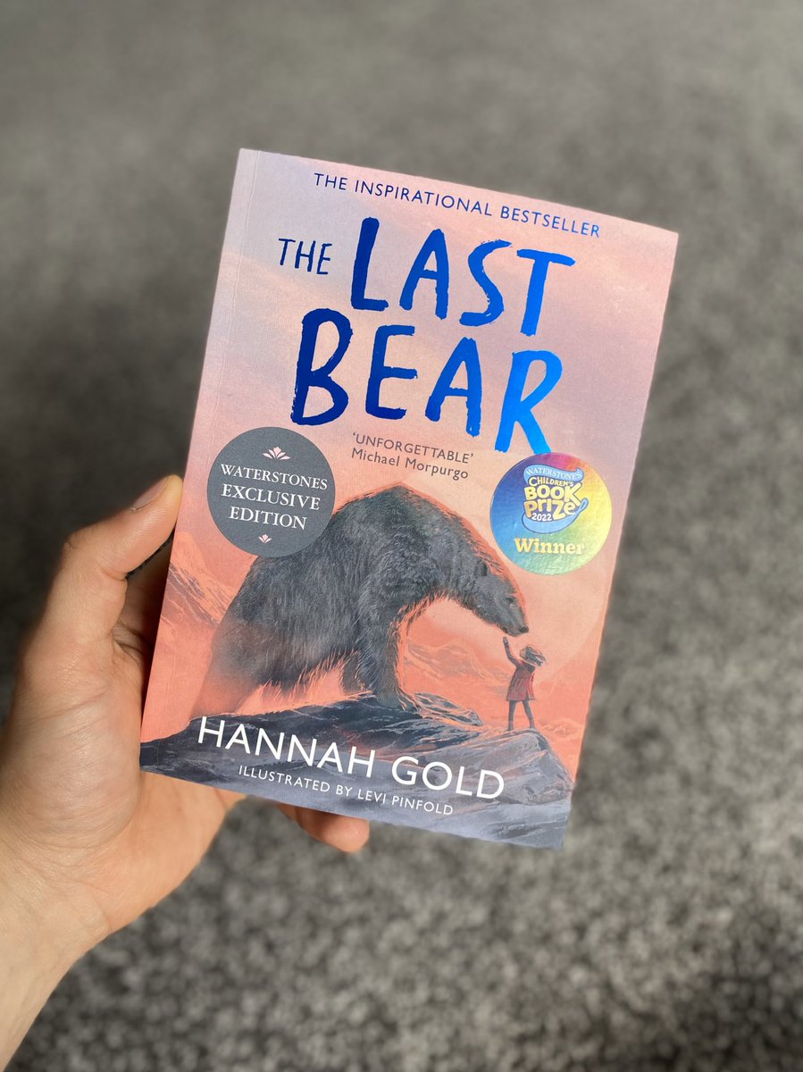 Ladies and gentlemen, the hype is real! Certainly quite special! 🔥🧊🏚🐻‍❄️ @HGold_author #TheLastBear #EarthDay2022