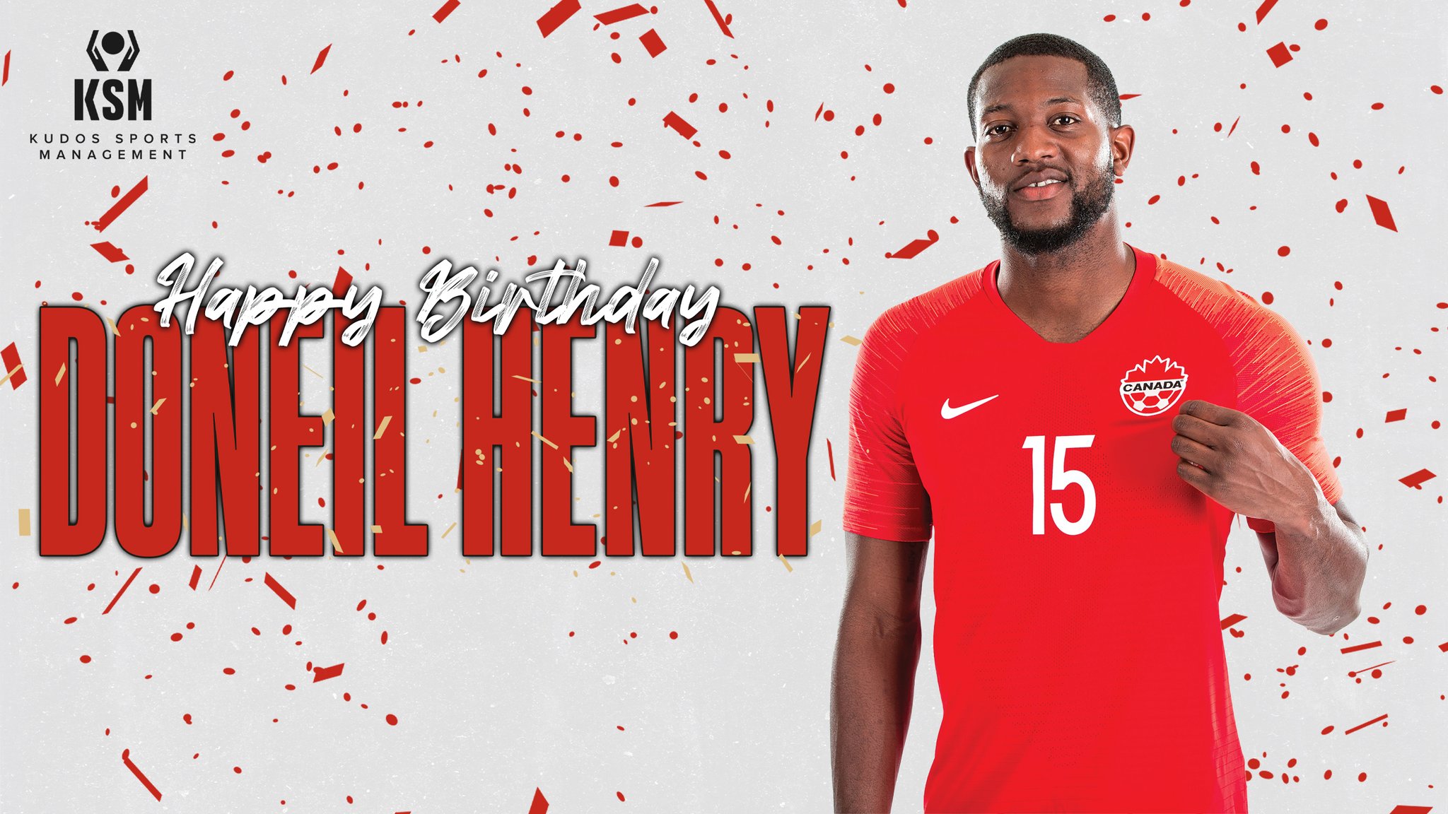 Wishing Doneil Henry a very happy birthday today! Enjoy your day, Doneil!  