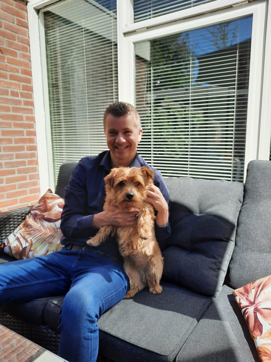 williammeister's tweet photo. My personal assistant our dog James celebrates his second birthday today🎉 https://t.co/rHRRtd2gnU