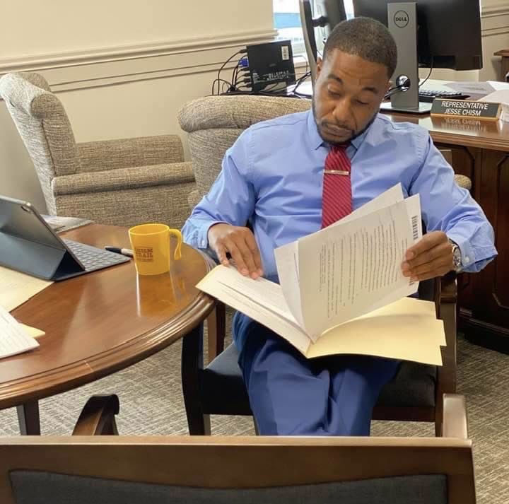 Gotta present this bill to end solitary confinement for pregnant women in a few. Been working on this for three years. Y’all pray for me. On another note: I’m starting to look like my dad. Lord help me. Lol