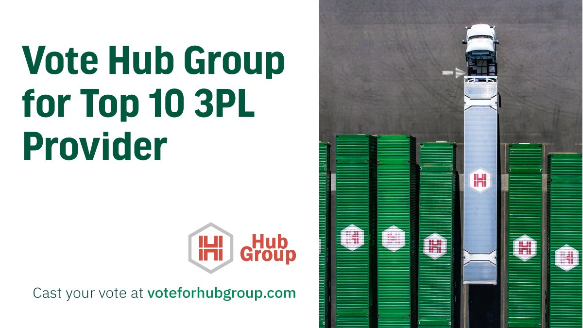 At Hub Group, forging The Way Ahead means our commitment to service, integrity and innovation. If you believe we have delivered on our commitment, we would be honored if you voted for us as your Top 10 3PL provider for Inbound Logistics! voteforhubgroup.com #VoteForHubGroup