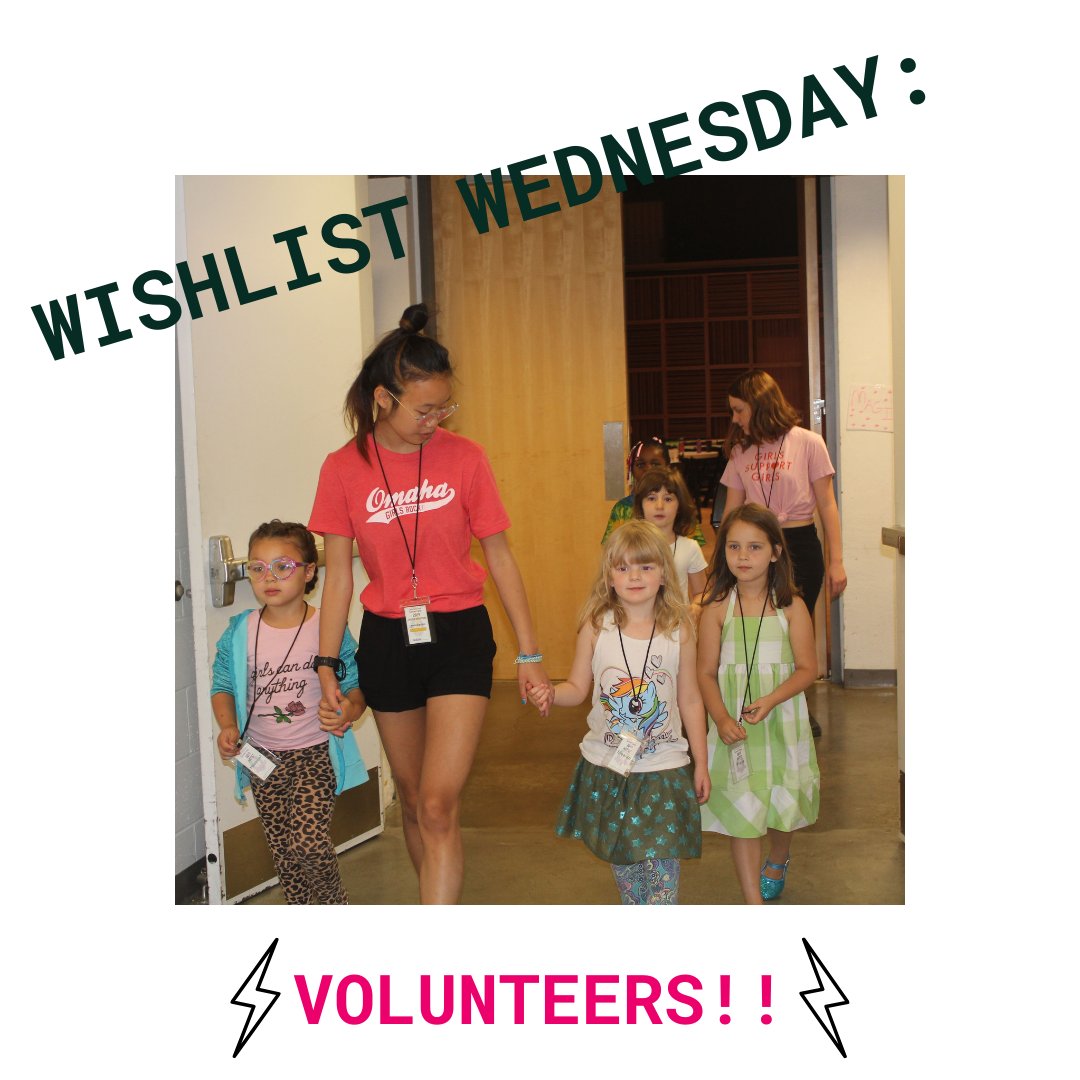 ⚡⚡It's #WishlistWednesday! This week we're featuring YOU - our amazing community of volunteers!  Did you know you don't need any music experience to be a volunteer!! It's true!! Check out the link in bio and sign up for summer today!⚡⚡