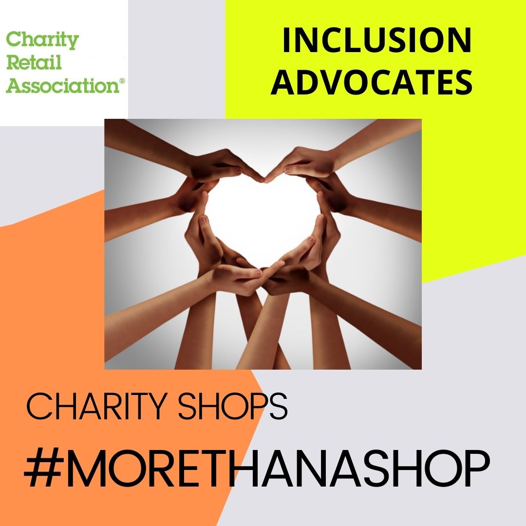 Charity shops promote inclusion by bringing people together from different backgrounds by providing an opportunity for people to connect and socialise. A true strength of charity shops is that they are for everyone.

#morethanashop #charityshops #socialexclusion #inclusion